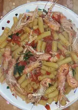 Ricetta Rigatoni agli scampi