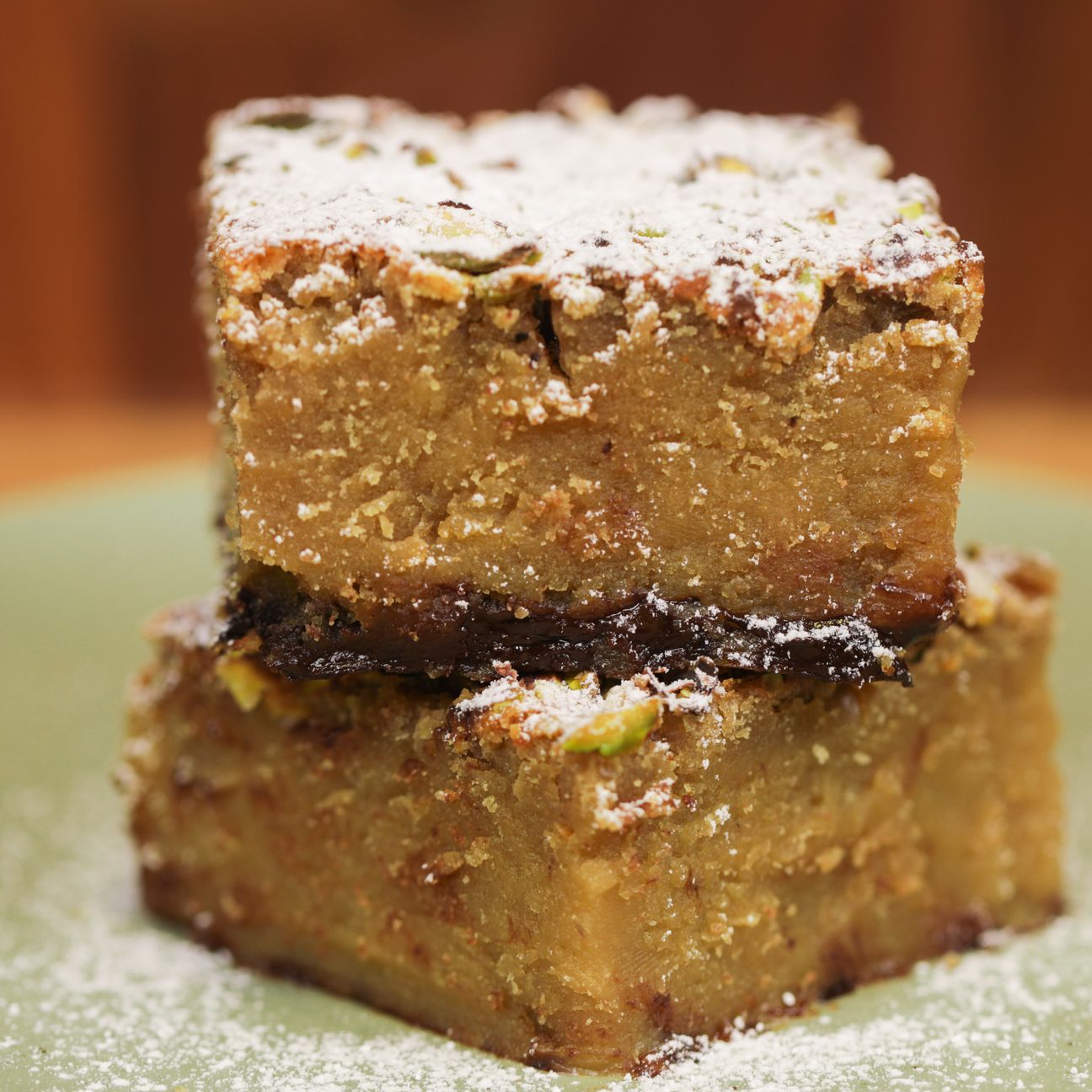 Brownies al pistacchio