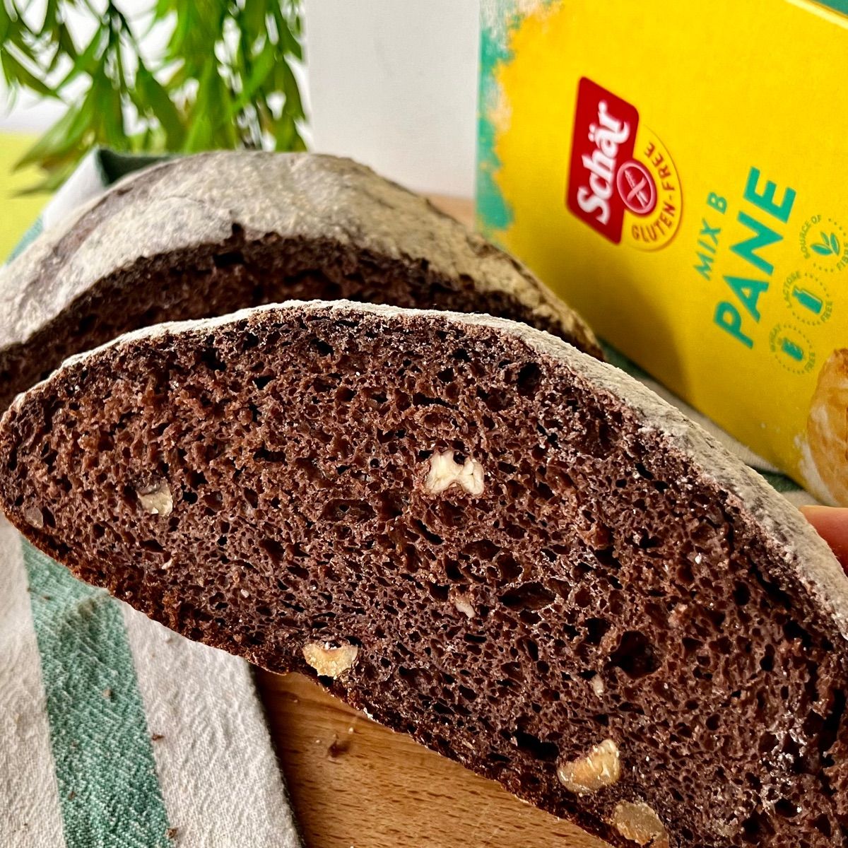 Pane cacao e frutta secca SENZA GLUTINE 🍞🍫