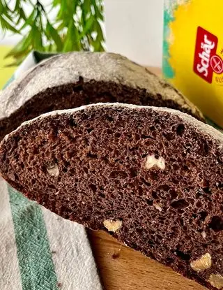 Ricetta Pane cacao e frutta secca SENZA GLUTINE 🍞🍫 di ricettinaeasy