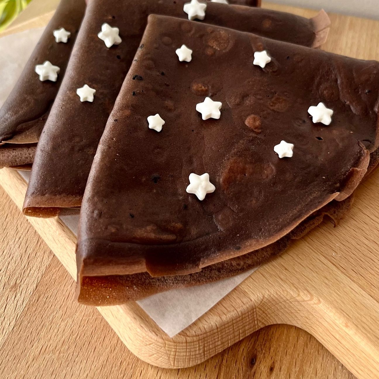 Crêpes al cacao
