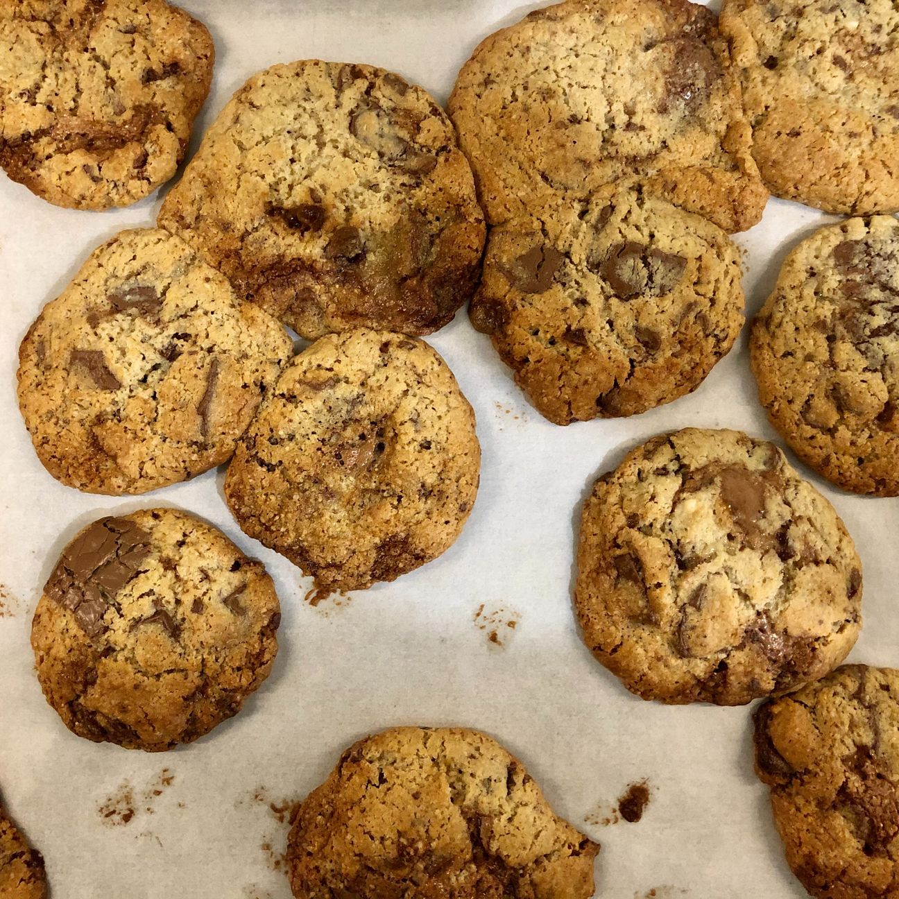 Nyc🗽cookies 🍪 all’avena con cioccolato 🍫 e Mars