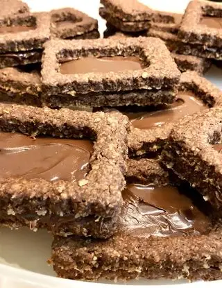 Ricetta Biscotti 🍪 rustici al cioccolato 🍫, cocco 🥥 e avena di valentina63