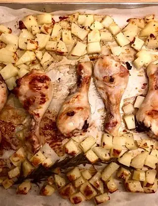 Ricetta Fusi di pollo 🍗 allo sciroppo d’acero 🍯 al forno di valentina63