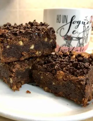 Ricetta Brownies senza glutine ai tre cioccolati 🍫 di valentina63