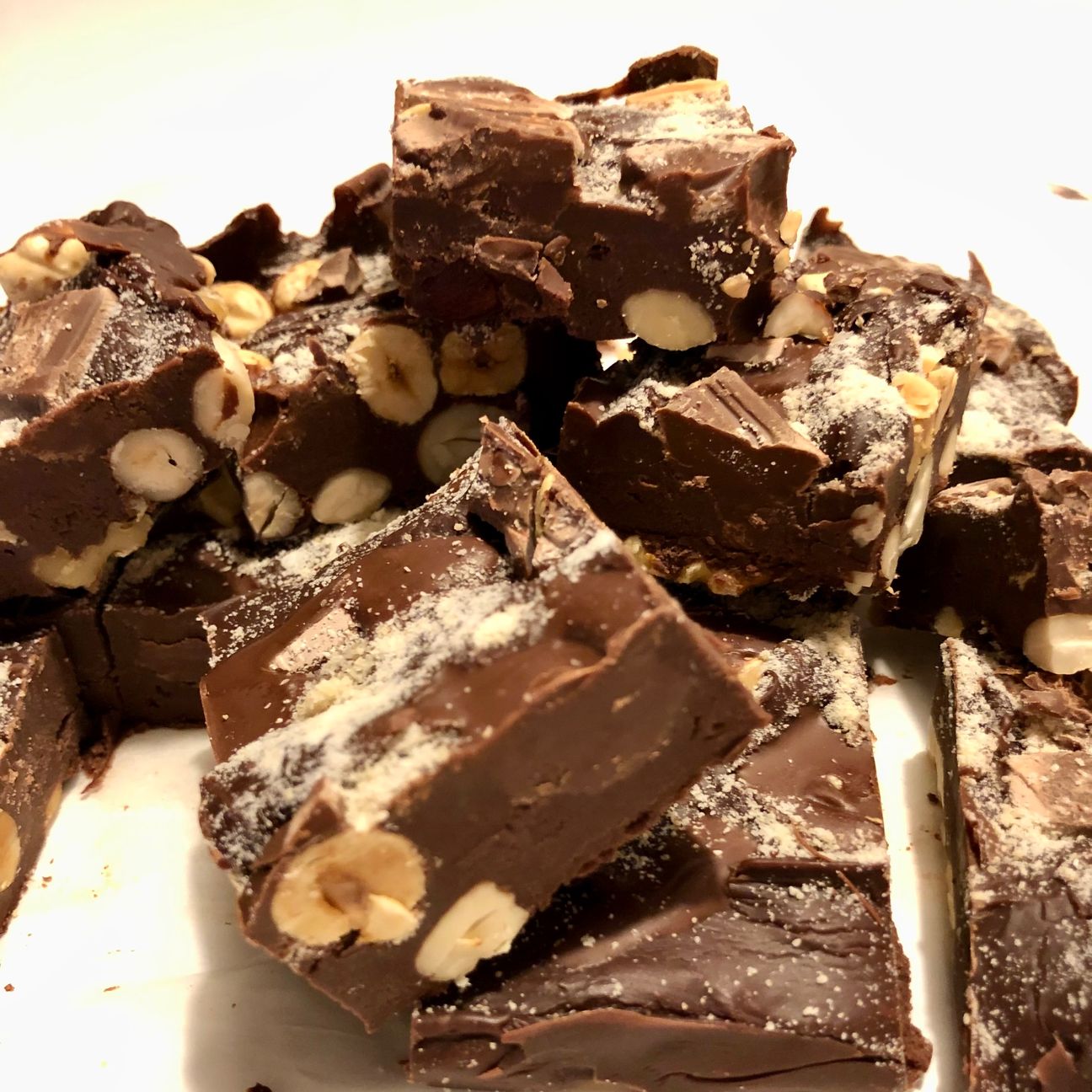 Fudge con cioccolato 🍫 e frutta secca
