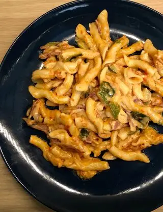 Ricetta Garganelli di pasta con zucchine 🥒 e speck di valentina63