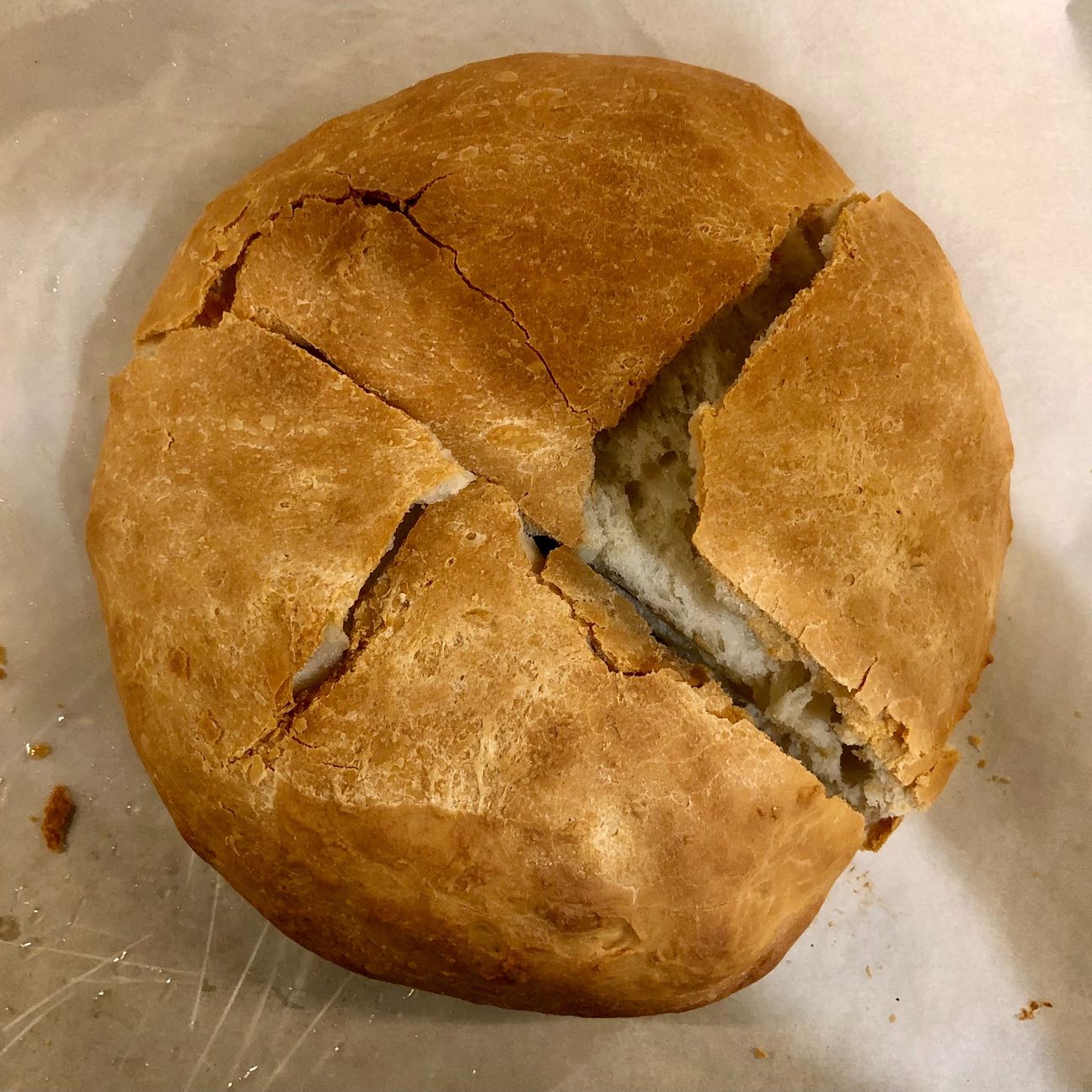 Pane 🥖 facile facile nel forno di casa 🏠