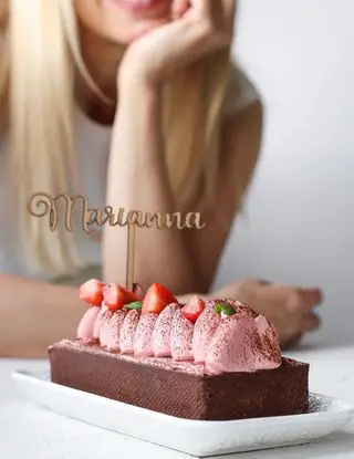 Ricetta Tarte fragole e cioccolato di fiordipistacchio