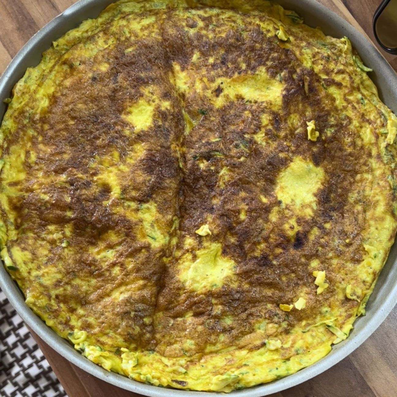 Frittata di zucca e zucchine
