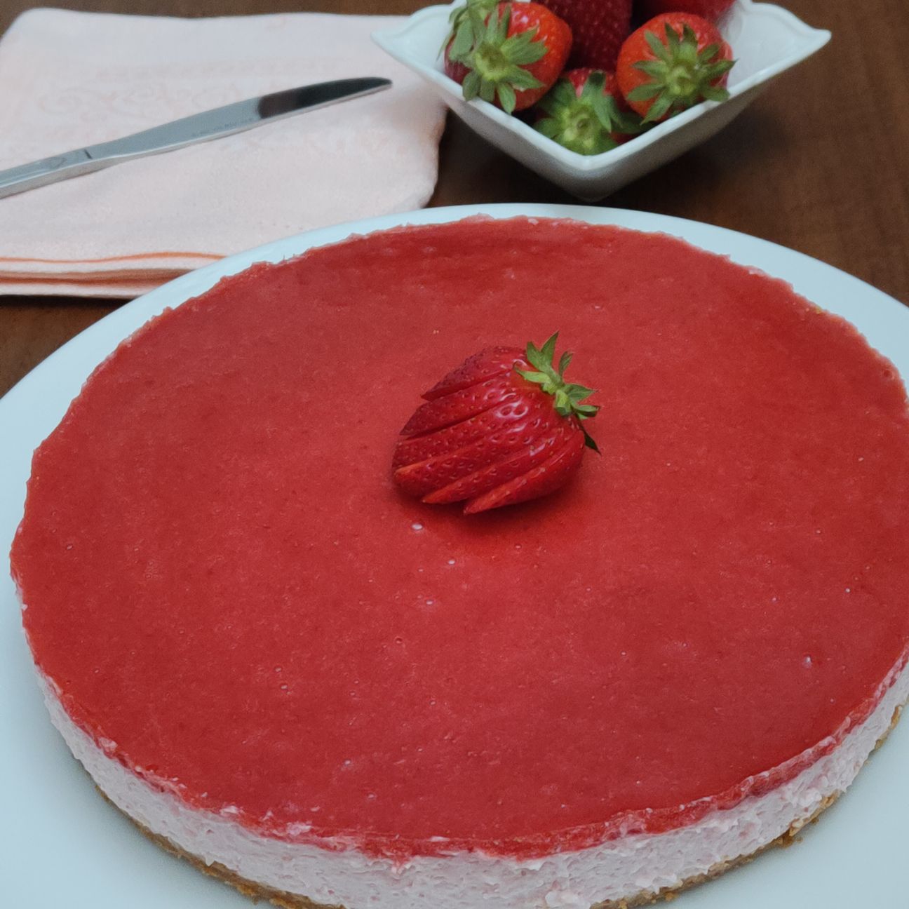Cheesecake alla fragola 🍓