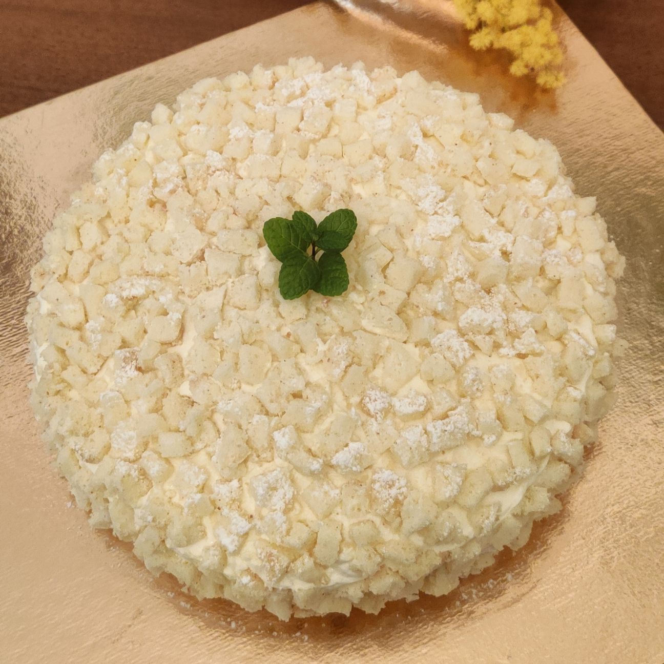 Torta mimosa al limone 🍋