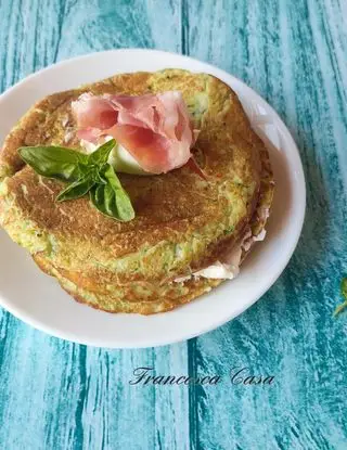 Ricetta Pancakes salati con zucchine e cipolla di cucina_di_casa