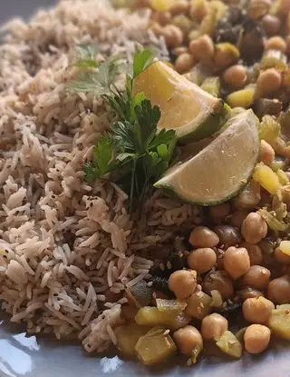 Ricetta Curry di ceci con verdure e riso basmati! di cucina_di_casa