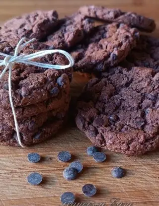 Ricetta Dark chocolate cookies di cucina_di_casa