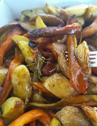 Ricetta Peperoni e patate al forno di cucina_di_casa