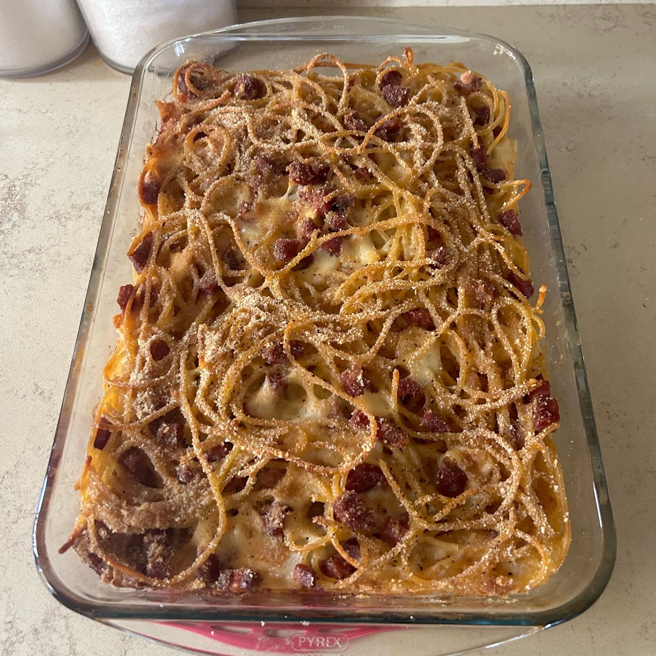 Pizza di spaghetti