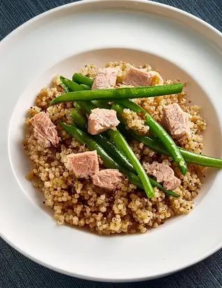 Ricetta Quinoa con tonno e fagiolini di elena.bondenari