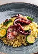 Ricetta Couscous con polpo e zucchine