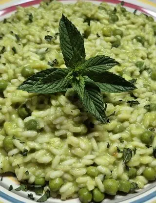 Ricetta Risotto piselli e menta di max_spadafora