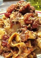 Ricetta Pappardelle al cinghiale ( pasta al cinghiale)