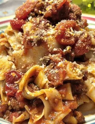 Ricetta Pappardelle al cinghiale ( pasta al cinghiale) di max_spadafora