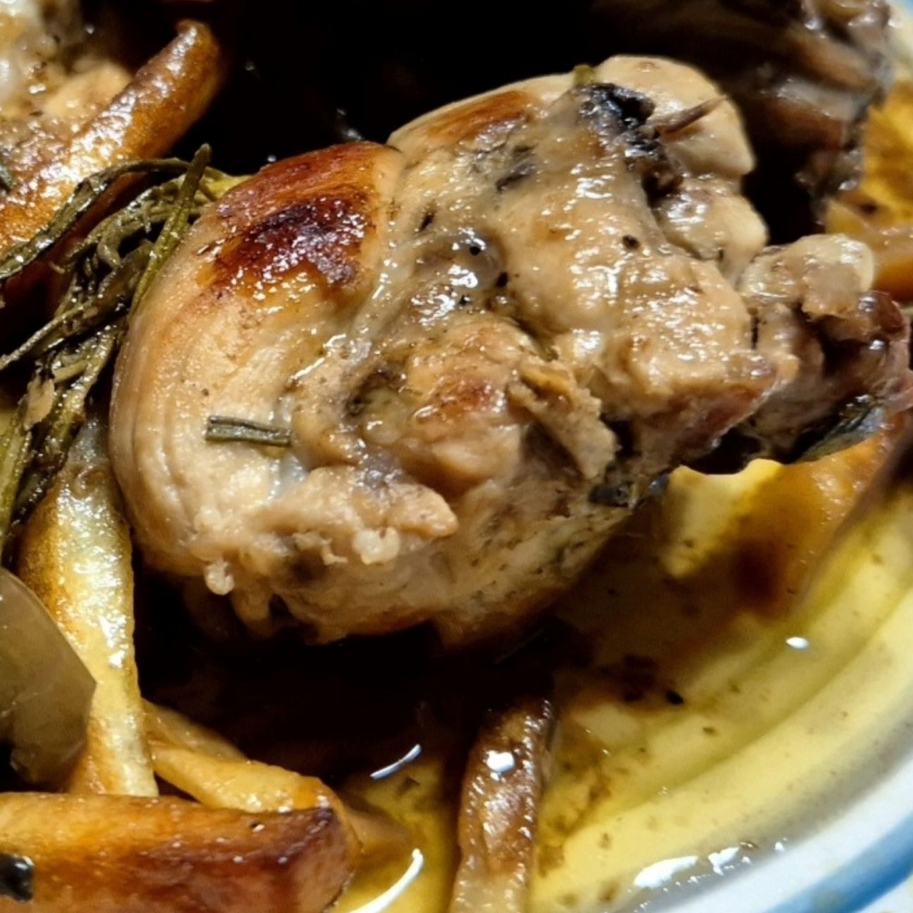 Carne alla Cacciatora ( coniglio, pollo, abbacchio....