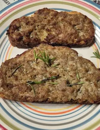 Ricetta Bruschetta di Pane  salsiccia e stracchino di max_spadafora