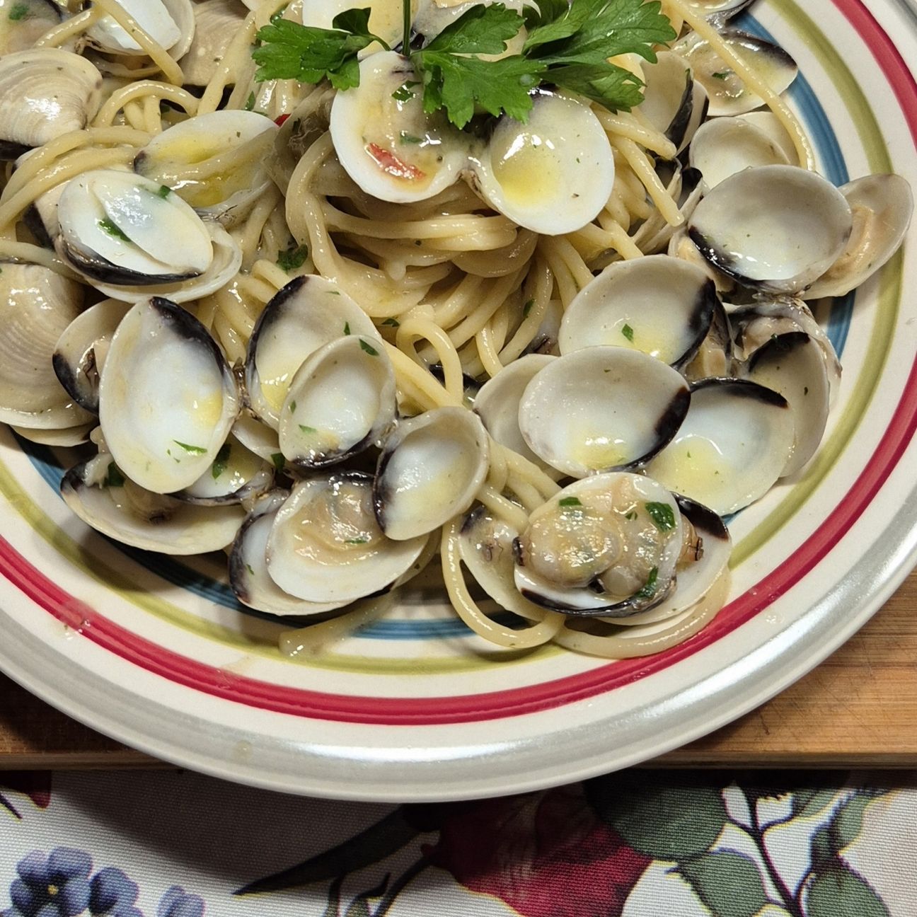 pasta Spaghetti con le vongole