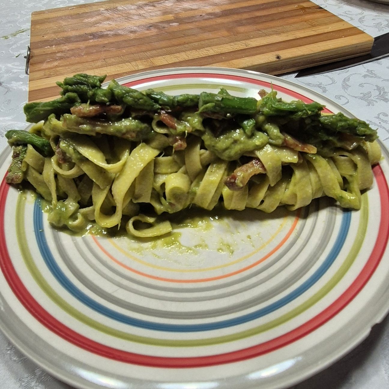 carbonara di Asparagi