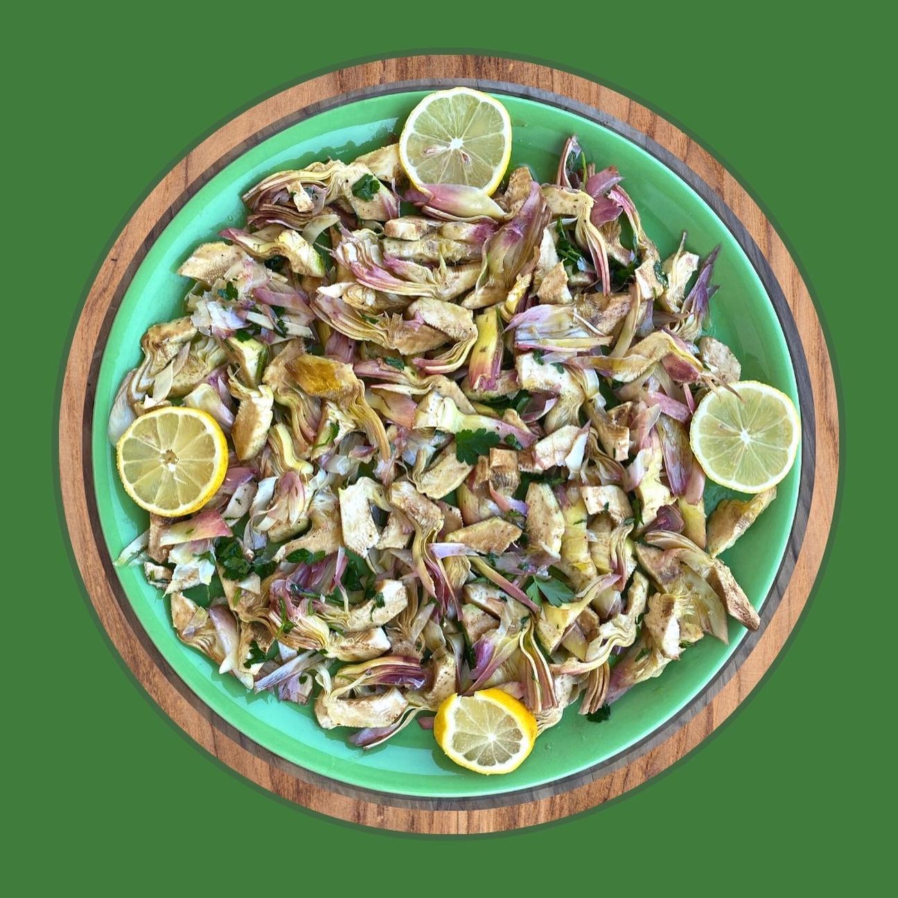 Carpaccio di carciofi