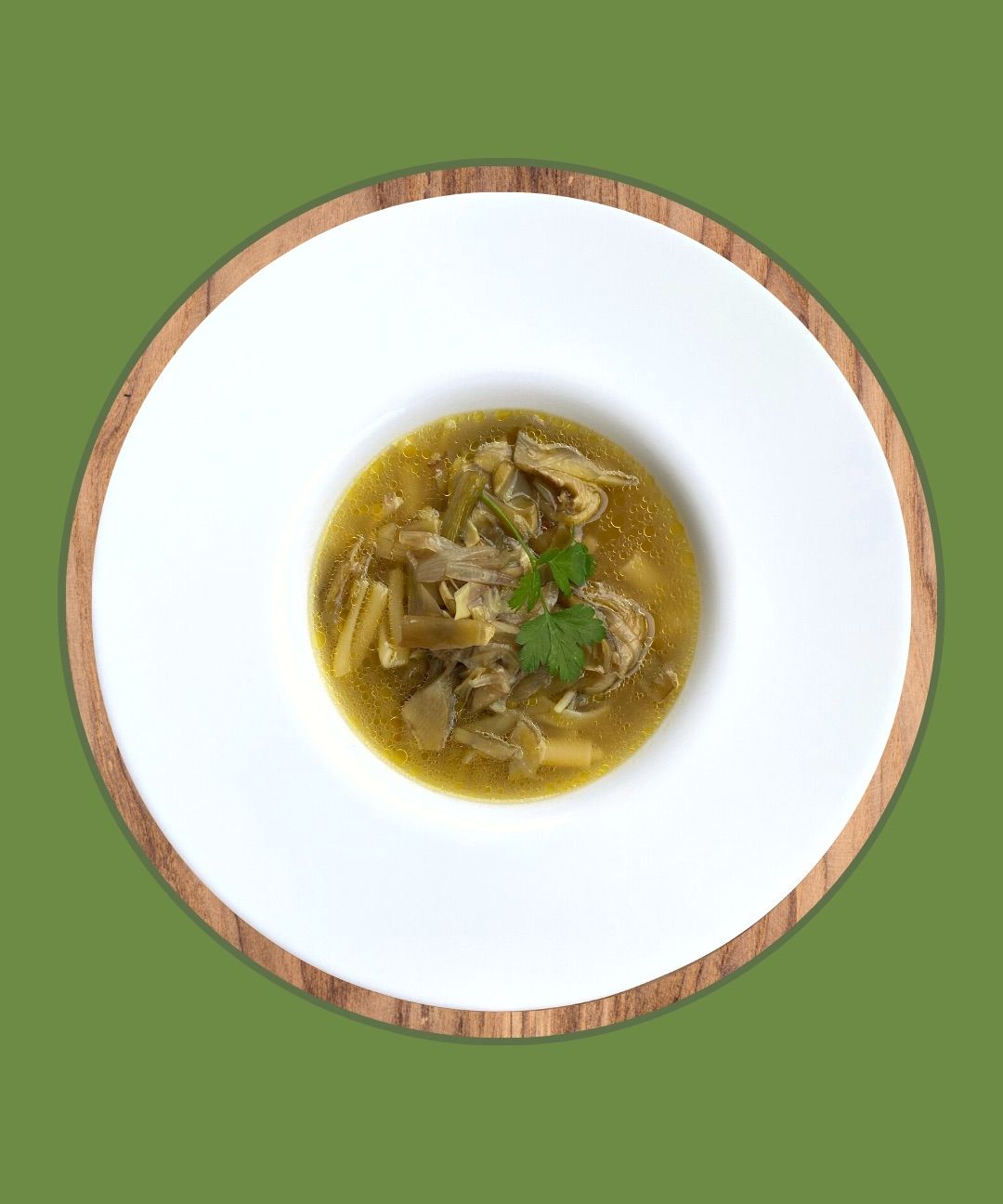 Brodo di carciofi