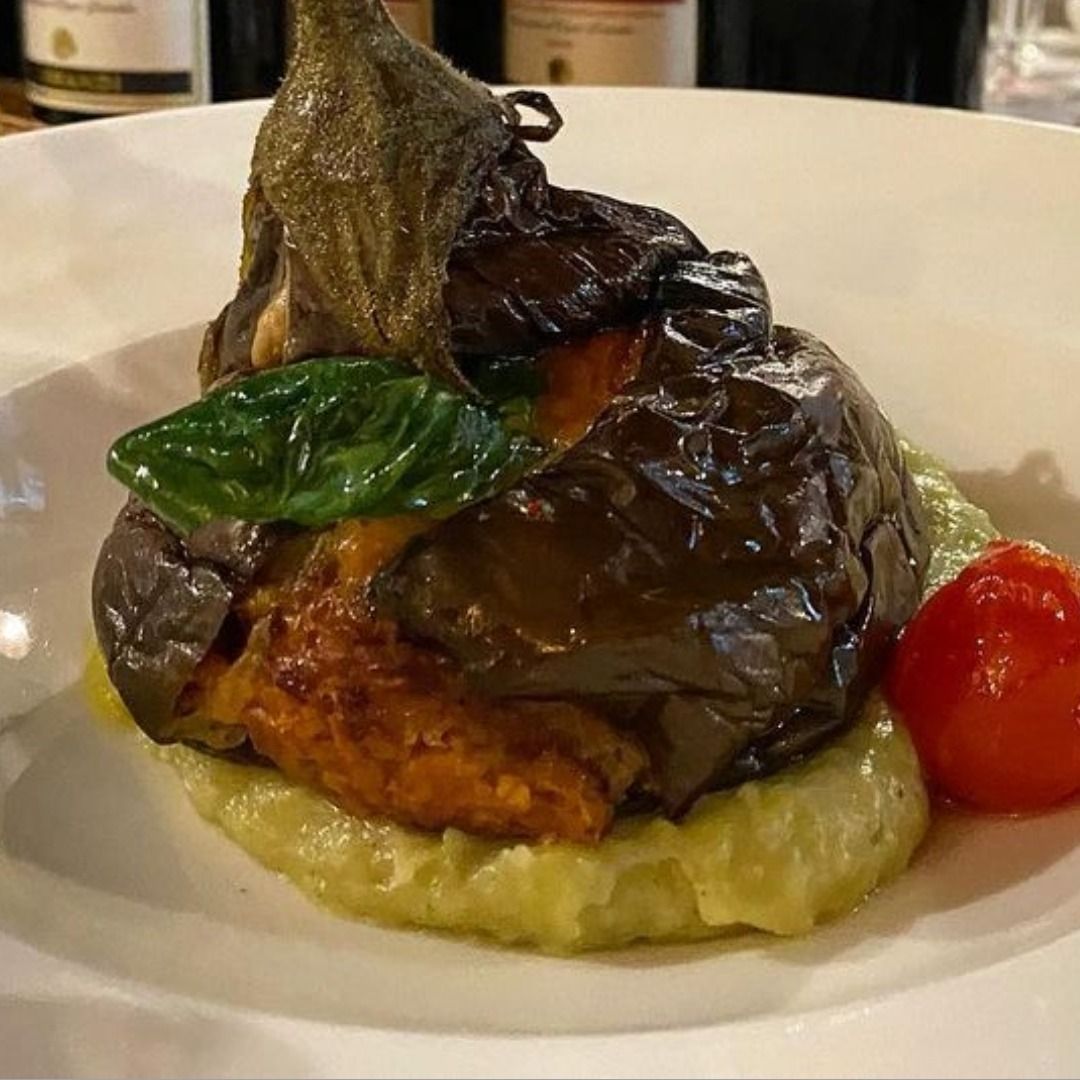 Melanzana ripiena alla nduya