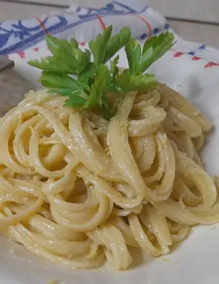 Ricetta Spaghetti con pesto di limoni di elviramorgese78@gmail.com