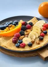 Ricetta Crêpe con frutta fresca e frutta secca