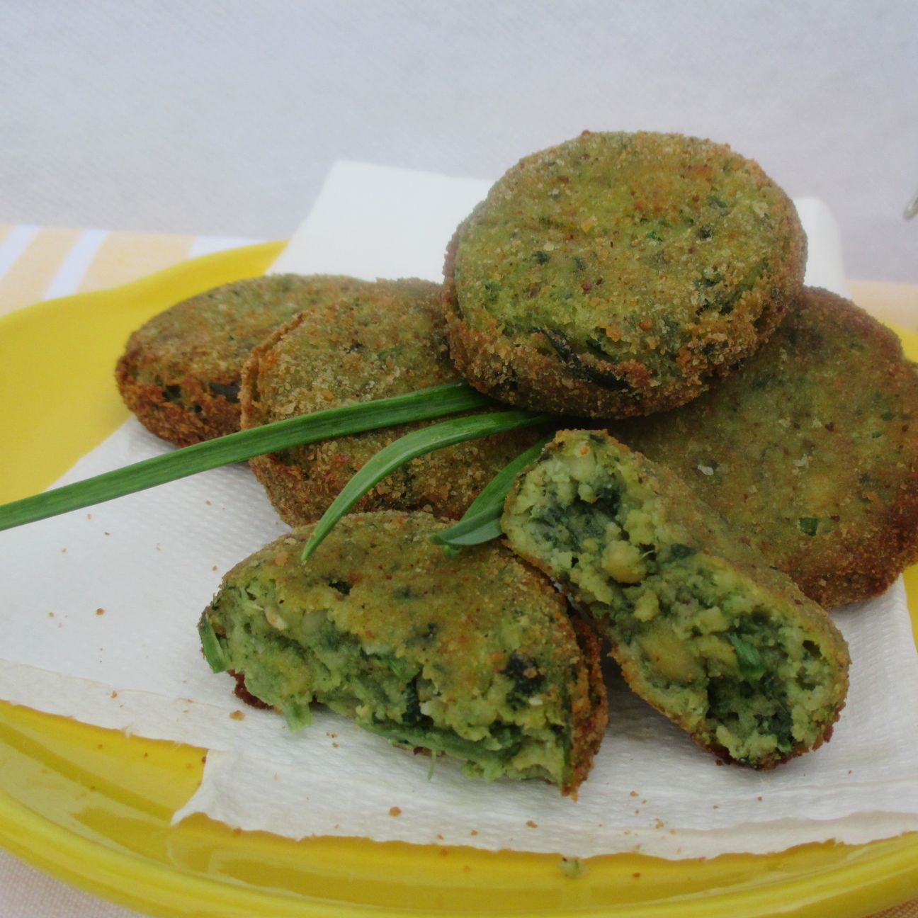 Polpette ceci e crespigno