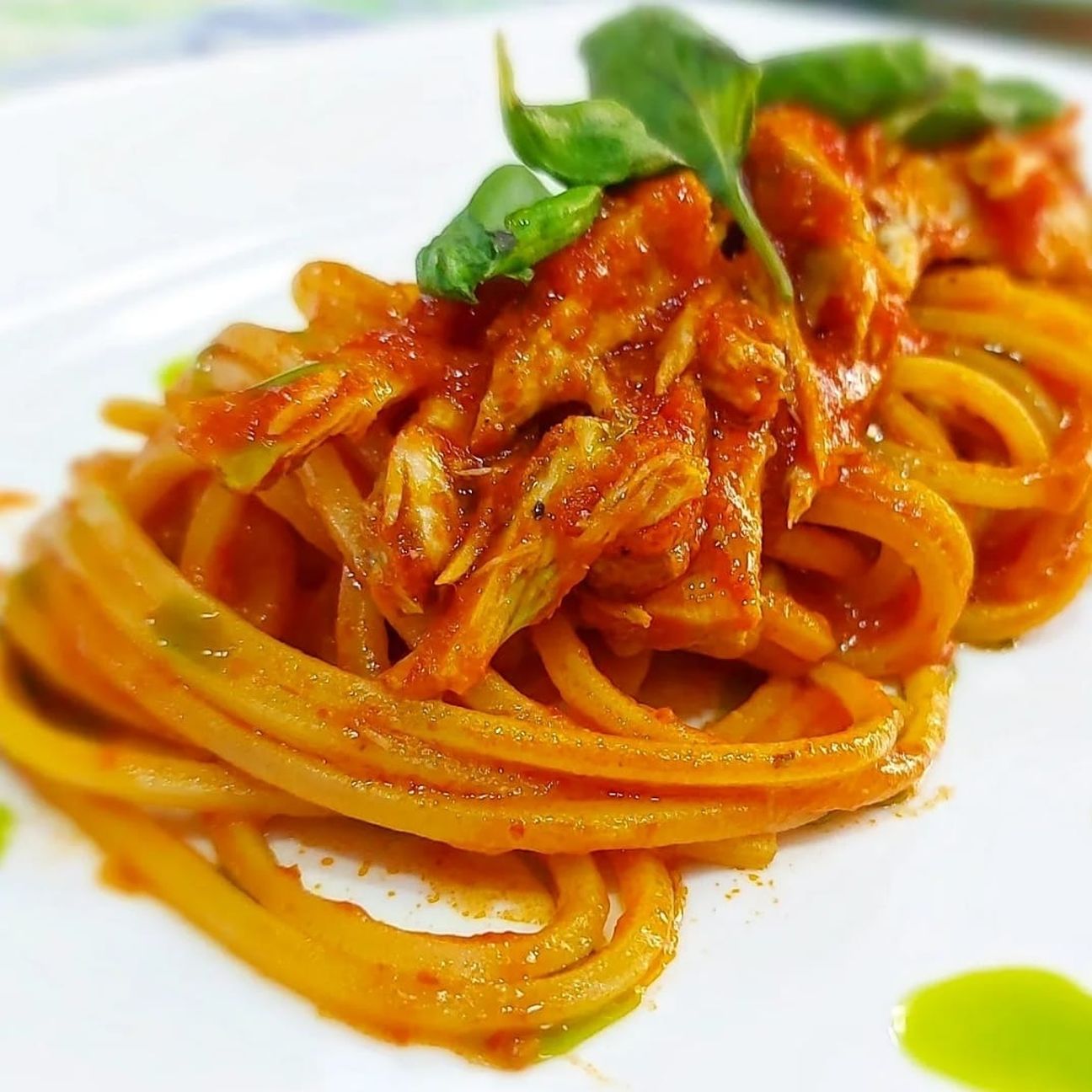 Pasta al ragù di tonno