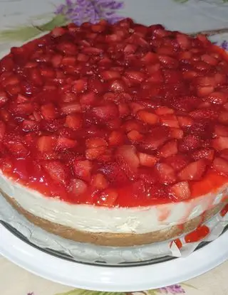 Ricetta La mia cheesecake alle fragole di oriana.fadda