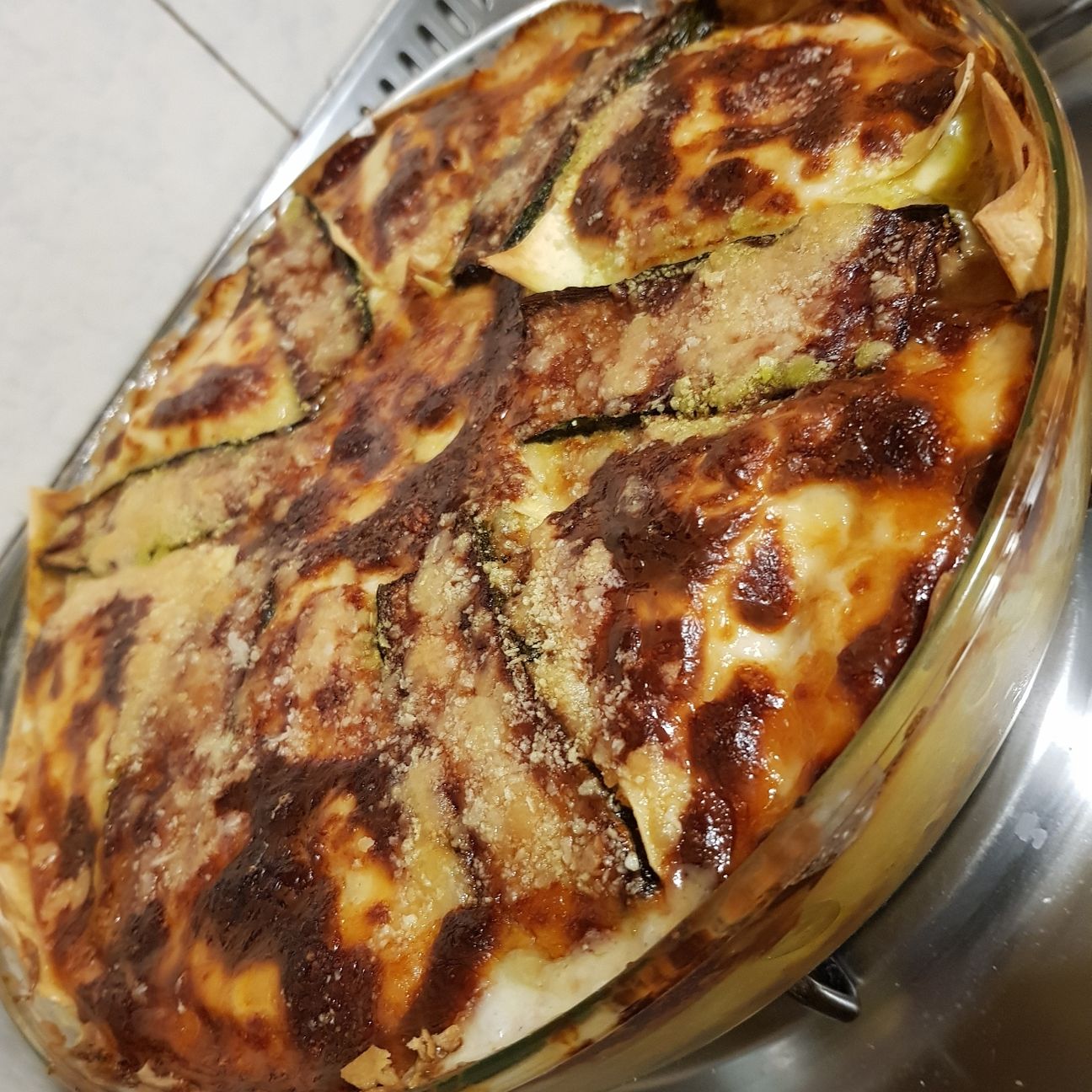Lasagna bianca alle zucchine