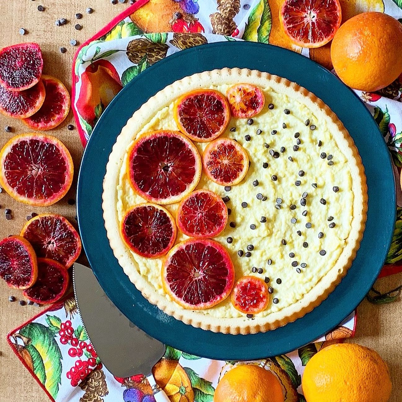 Crostata morbida all’arancia