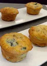 Ricetta Muffin salati con Prosciutto e Zucchine