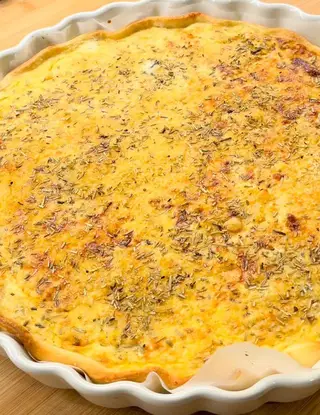 Ricetta Quiche alla Zucchetta, Formagiosa e Aromatica di unamicoincucina