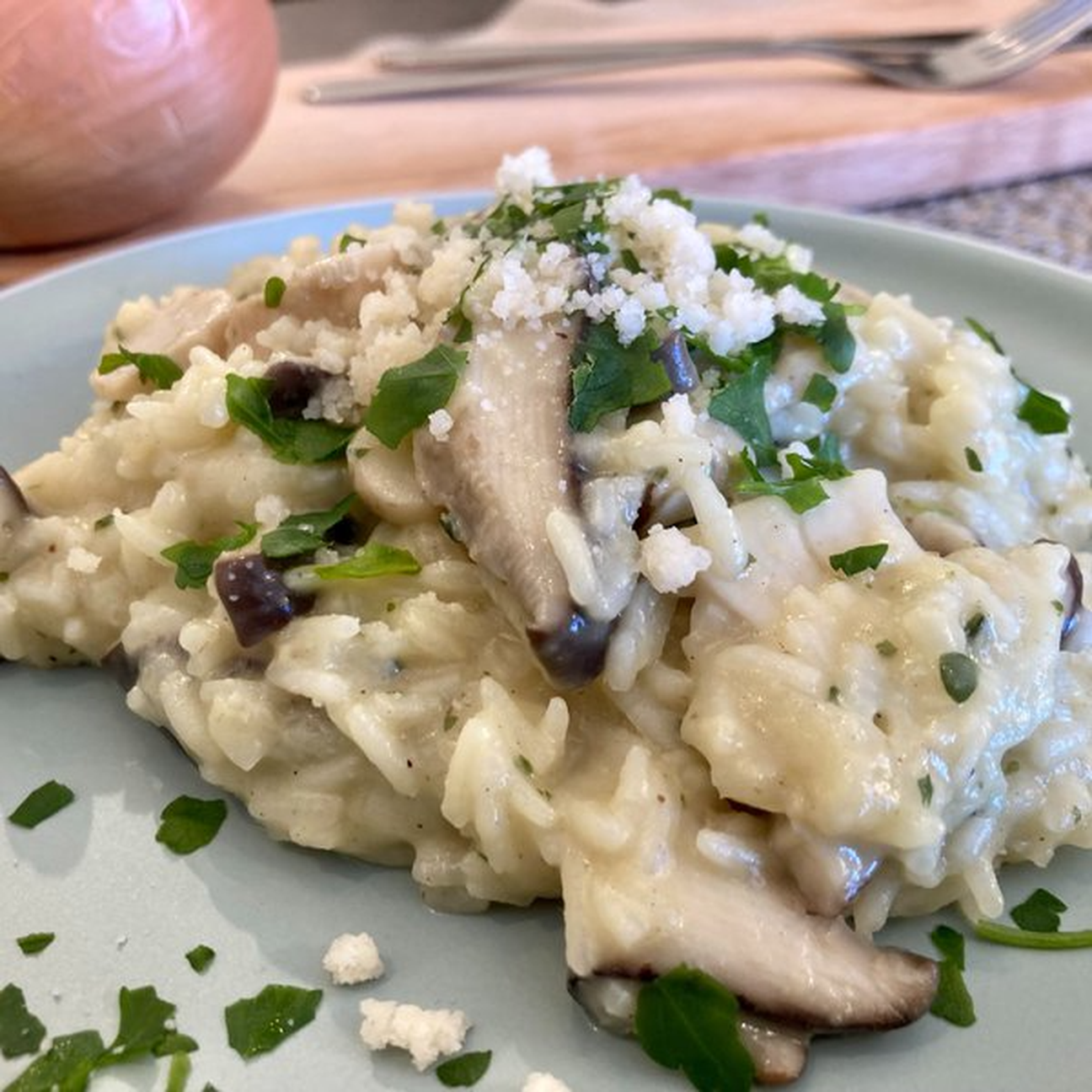 Risotto ai Funghi Cardoncelli