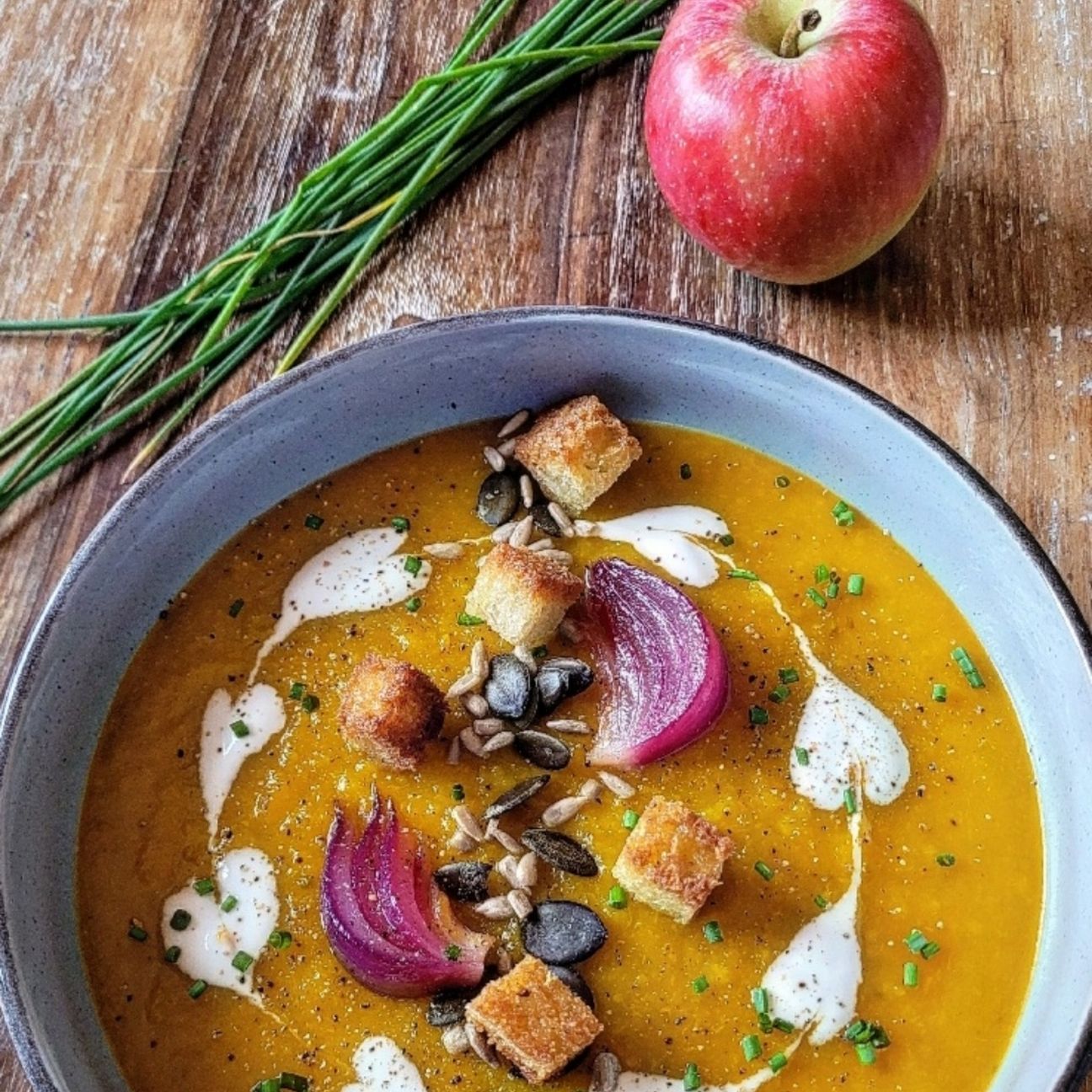 Vellutata di zucca autunnale