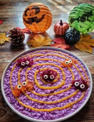 Ricetta SpOOky Risotto di Halloween di Manzanitaskitchen