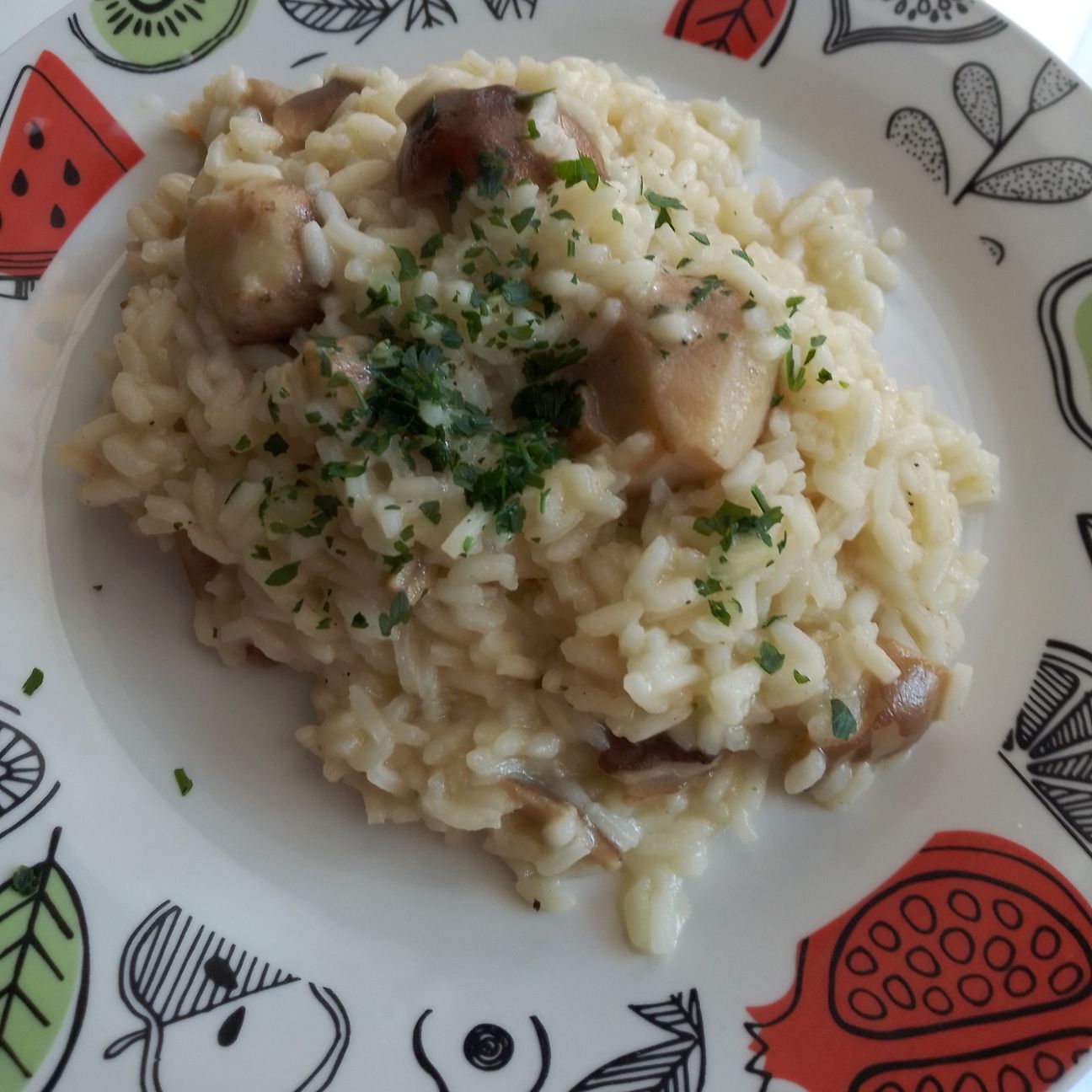 Risotto ai funghi porcini