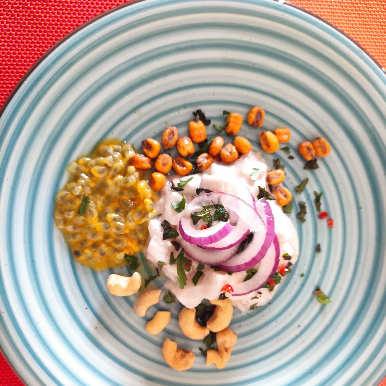 Ceviche di orata fresco fresco