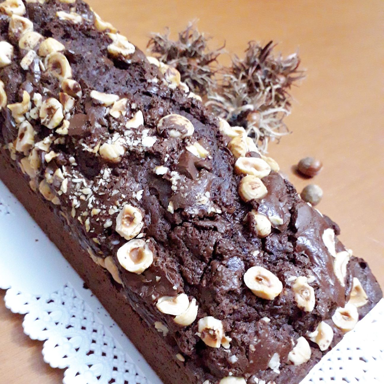 Plumcake cioccolato e nocciole