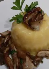 Ricetta Tortino di polenta con funghi porcini.