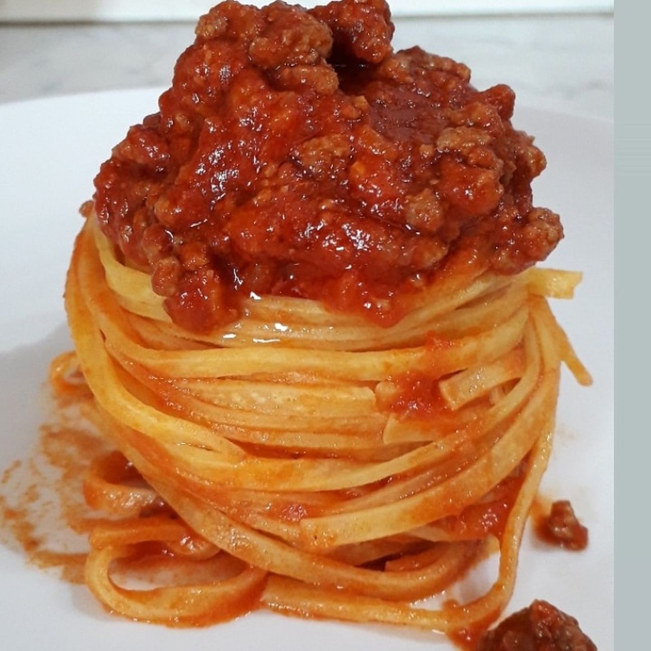Tagliolini alla bolognese